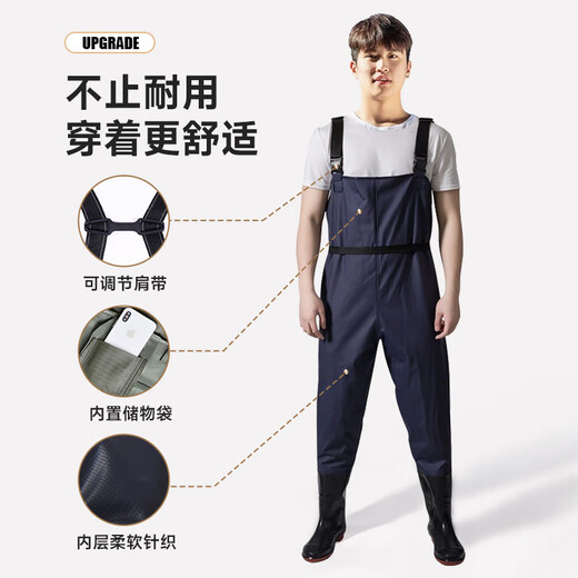 First Shield, waterproof pants, wading pants, water-resistant fish pants, wading pants, fishing pants, rain pants, green 40
