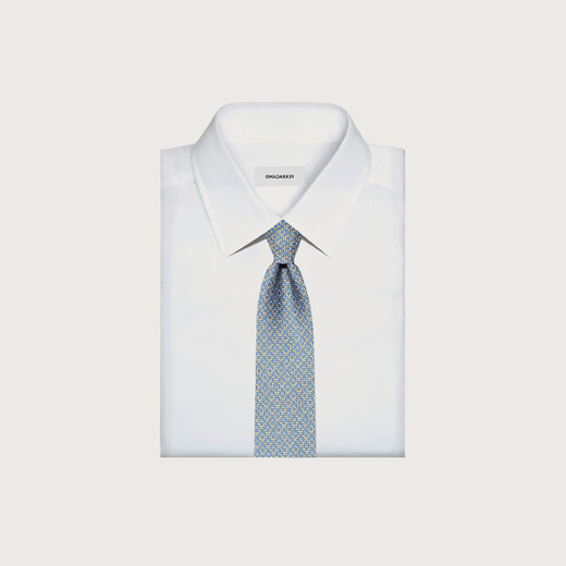 Ferragamo Men's Blue Tie 0722510 Подарок для парня Blue 0722510 ОС