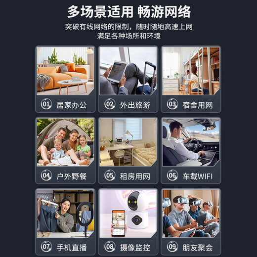 Huawei Smart Selection portable wifi removable wireless wifi6 card-free accompanying wireless network card portable Internet treasure 4g unlimited router national universal traffic 2025 model MT33 flagship WiFi6 multi-network switching 1500 mAh long battery life mobile package no speed limit no false standard