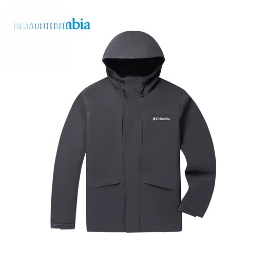 哥伦比亚（Columbia）2025春夏新品户外男士冲锋衣徒步外套XE4839 XE4839-011黑色 S 170/92A