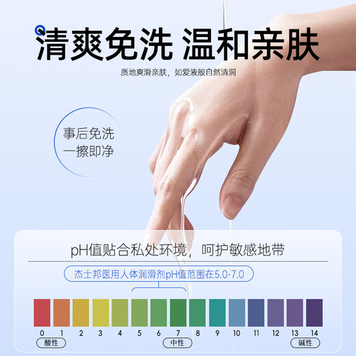 JISBOND lubricant, medical lubricant, no need to wash during intercourse, lickable, sex toys for couples to help love in bed, medical lubrication TOP1 lubricant 50g*2 (includes bonus)