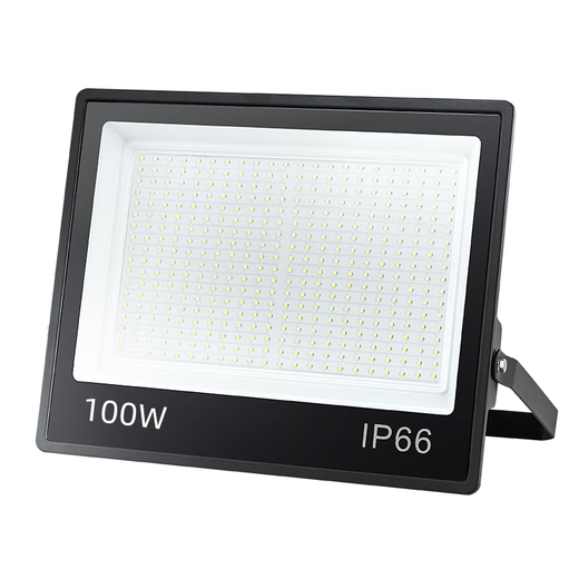 Deyan led floodlight outdoor lighting waterproof outdoor spotlight industrial lighting high power factory street light 100W-white light high brightness model