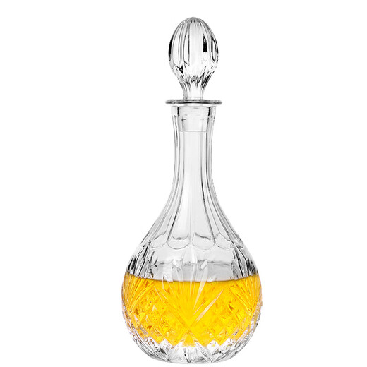 新款热门玻璃威士忌樽洋瓶壶醒器瓶杯具套装 850ml 15868()
