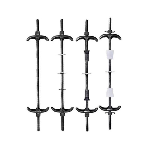 Jiancai Lin Tongsi Wasserstopp Schraube integrierter Vorlage Trolley erweiterte Wand mit M12M1416 Drei-Segment-Draht Bolt Special for Construction Site (Bestellberatung Kundendienst) Customized Product Order Consultation Kundendienst
