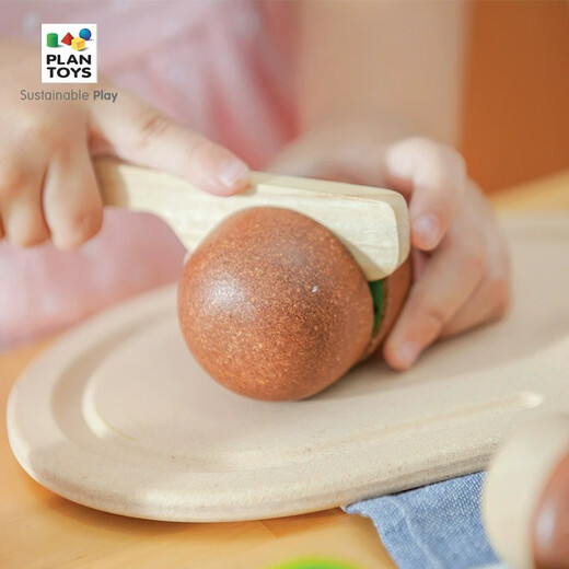 Plantoys Schnitt Lecut Fruit Kinderspielzeug Holzküche Baby Spielzeug Klettverteidiger 3600 Schnitt Lecut Fruit
