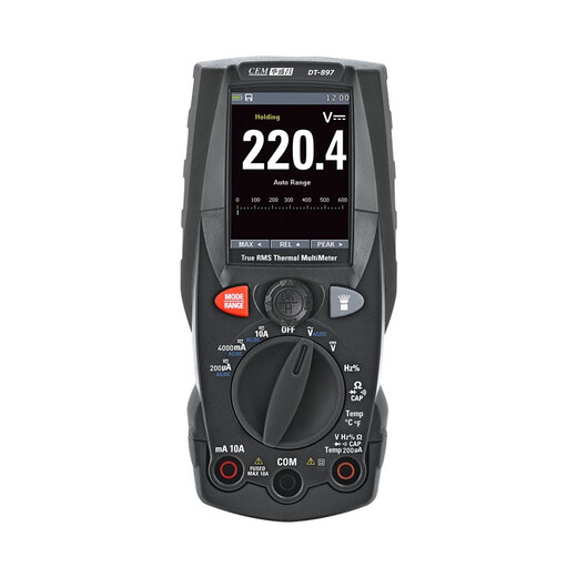 XMSJ Voltmètre à écran de couleur multimètre numérique de haute précision / 896/897 DT-891