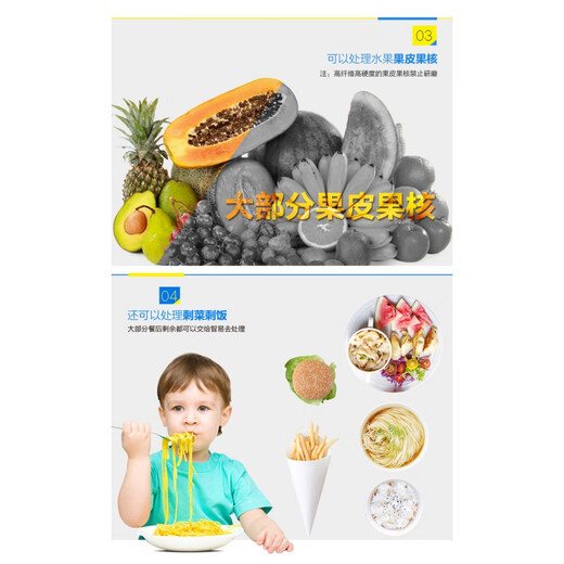 ISE original garbage disposer food grinder E300 ISE US version 110 voltage