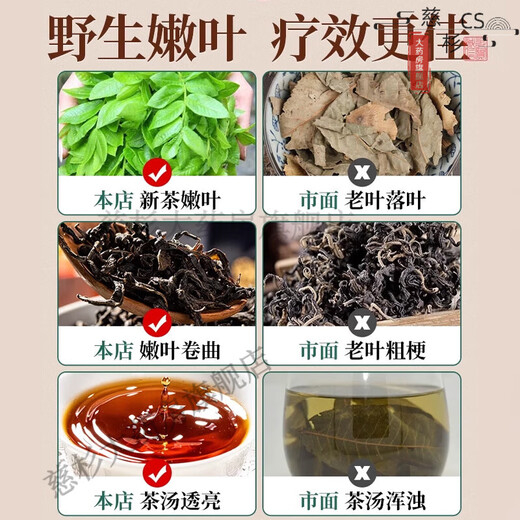 协和京品【官方旗舰】青钱柳茶特级野生古树嫩芽无糖养生茶金钱柳青钱柳 五盒装