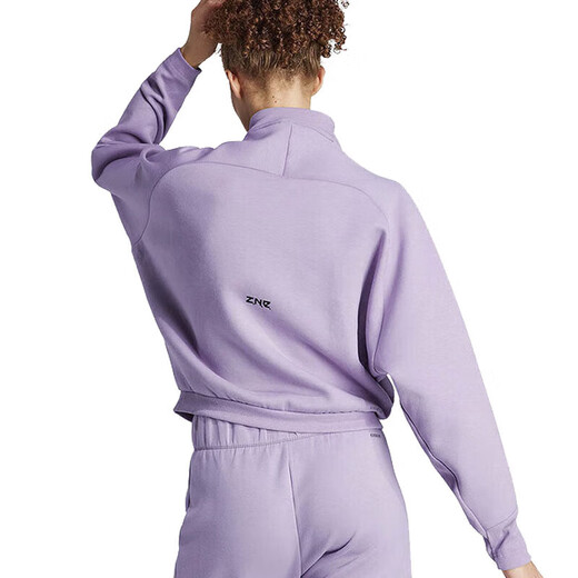Adidas Sweat-shirt 2025 Spring Model de Spring Z.N.E Collier de support de la veste de vent Veste à moitié décontractée Pullover IS3899 XL