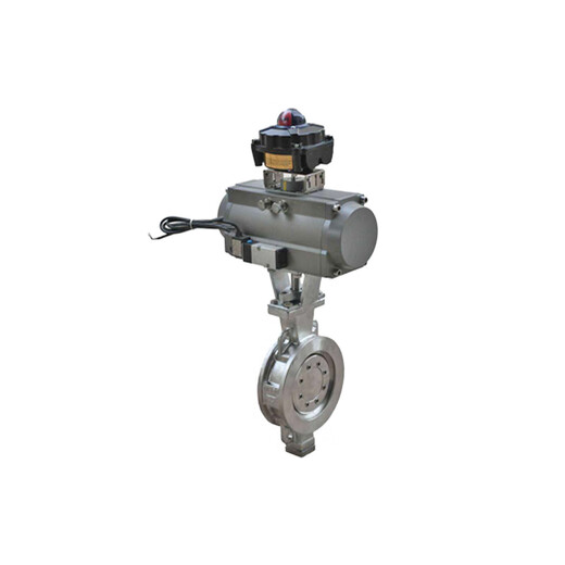 Vanne de papillon pneumatique XMSJ, acier acier inoxydable en acier en acier en carbone, pince à bride, D643 / 673H / W-10C / P, joint dur et doux, DN450 * 1,6 * Vanne de papillon pneumatique