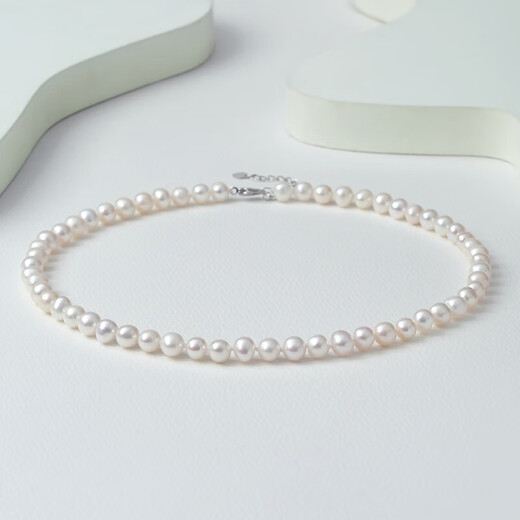 Queen of Pearls cost-effective freshwater pearl necklace clavicle chain for women birthday gift for wife with extension chain