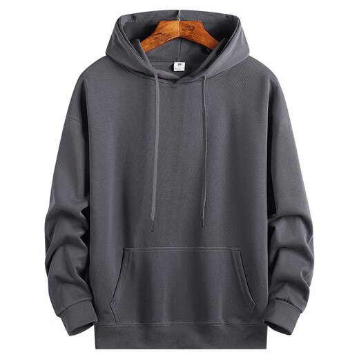 Woodpecker (TUCANO) sweatshirt men's hooded autumn and winter new heavy hoodie youth student loose large size plus velvet thickened men's sweatshirt regular spring and autumn style medium gray/blue aircraft XL (weight 130-150Jin Jin equals 0.5 kg, height 170-180)