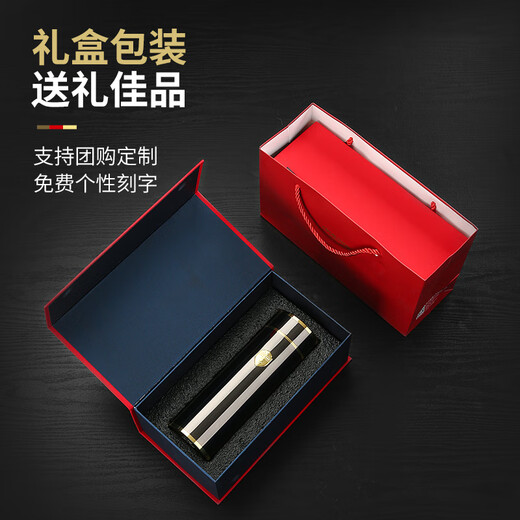 XKJ德国316不锈钢高档保温杯男女士水杯泡茶杯礼品杯商务杯定制刻字 【香槟金】普通滤网 350ml