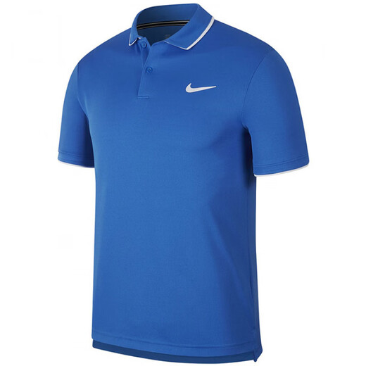 Nike (Nike) Echtes Tennisuniform Männer Sommerpolo-Hemd Revers Schnelltrocknende Sport kurzärmelig T-Shirt CW6851/DH0858 Offizielle Flagge Fitness rot/939138-687 Schnell trocknendem Stoff M.