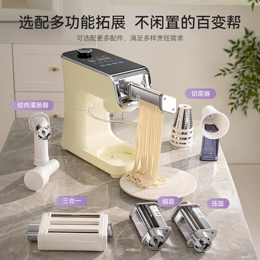 凯度（CASDON）小磐石SE 厨师机家用 和面揉面一体机 压面机 和面机全自动 多功能轻音面食机 料理机CSHF-B500Ace 5.2L 小磐石系列F5