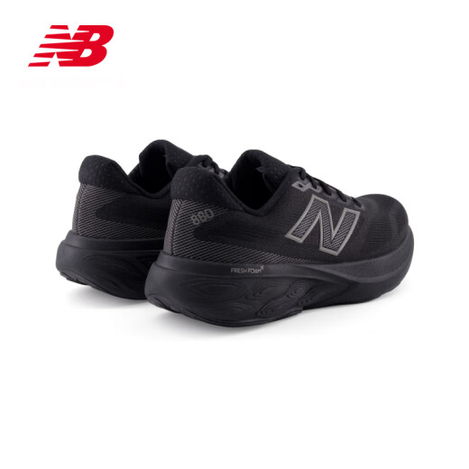 NEW BALANCENB official 25 new sports shoes men's shoes breathable and cushioned Fresh Foam X running shoes 880 v15 series black M880K15 44 (foot length 28cm)