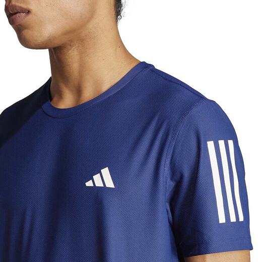 阿迪达斯（adidas）春夏运动跑步半袖休闲宽松衣服圆领短袖男 IN1502 A/S码