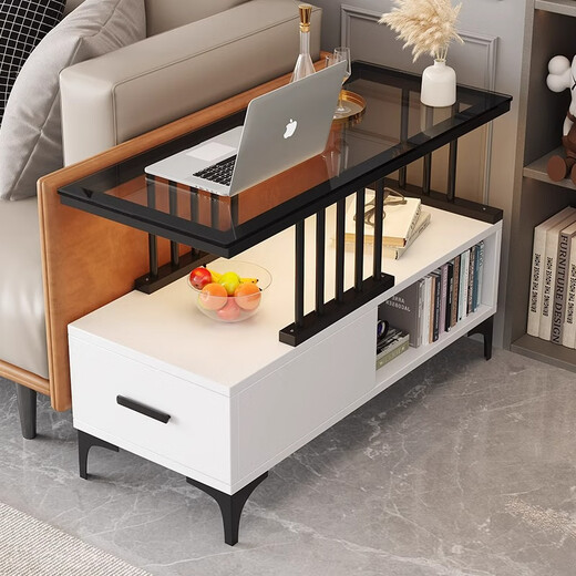 OLIN OU STIL BEIDE TABELLE KAFFLAGE TIBLEOFA SEITEN KANNELETHALTE LICHT LIGHT LINKLUSE KAFFLAGE TABELLE TEILLE GLASE TABELLE KLEINE TABEL 80*40*60 cm