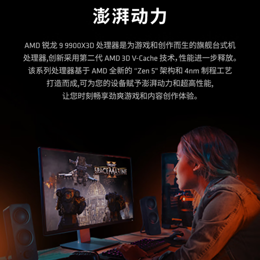 MSI Family Bucket 24 periods interest-free 9800X3D 9950X3D RTX5080 5090D 5070Ti graphics card AI design rendering assembly computer e-sports game console configuration four 9800X3D丨MSI 5070TI丨4K high-end