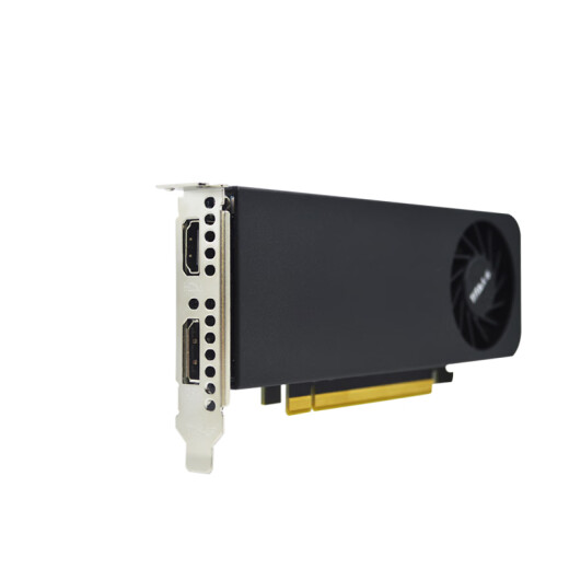 
Tita GTX1050Ti/1650/745/1030RTX3050 design AI half-height single slot 4G/8G/4K/8K small chassis industrial control gaming knife card semi-length graphics card RTX3050 8GD6 DP+HDMI