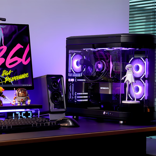 MSI Core i5 12600KF/RTX4060/4060TI/4070S/5060Ti sea view room game console computer desktop preferential subsidy assembly computer DIY host with three i5-12600KF + first release RTX5060