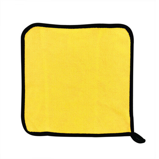 Rag car wash towel coral velvet double-sided two-color car wipe towel thickened absorbent towel car cleaning cloth coral velvet rag 30cm*30cm 3 pieces