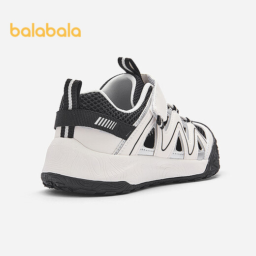 Balabala children's shoes baby toddler shoes children's sandals shoes baby 2025 Xia Xin breathable mesh shoes 208225145221