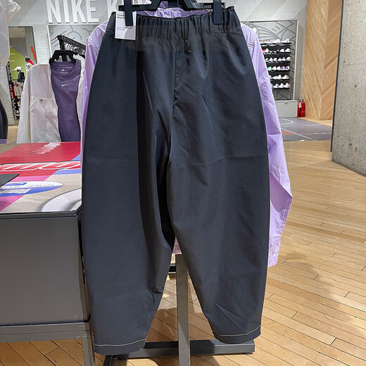 耐克（NIKE）裤子女裤2025春季新款款时尚潮流舒适宽松透气休闲跑步训练长裤 HF6174-010工装裤九分裤 S