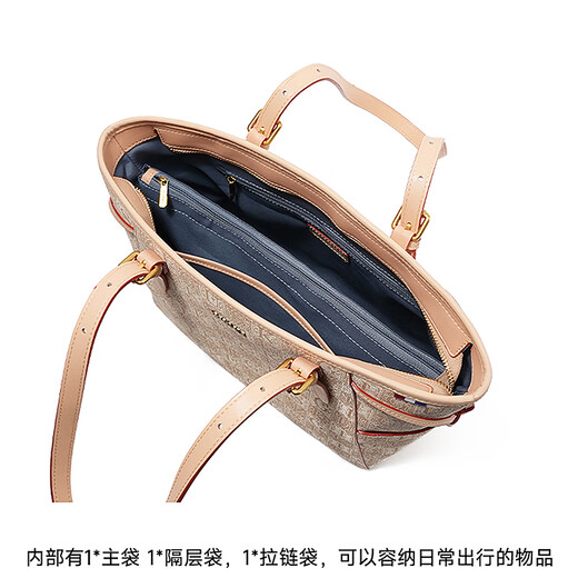 GUSKI French Bag Women's 2025 Young Luxury Ladies One-Shoulder Tote Bag Birthday Chinese Valentine's Day Gift to My Girlfriend Coffee Color [Brown] French High-end Brand Practical Gift to My Wife and My Girlfriend