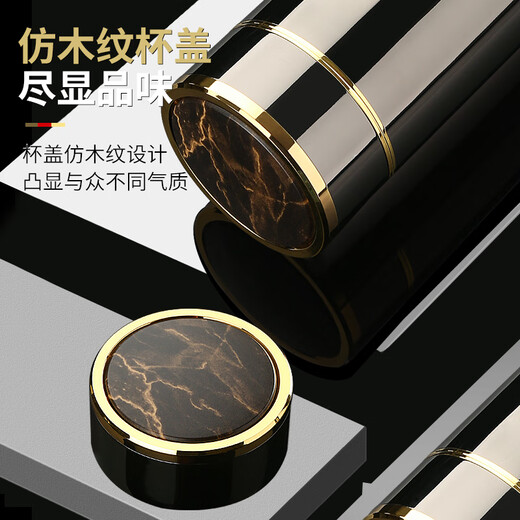 XKJ德国316不锈钢高档保温杯男女士水杯泡茶杯礼品杯商务杯定制刻字 【香槟金】普通滤网 350ml