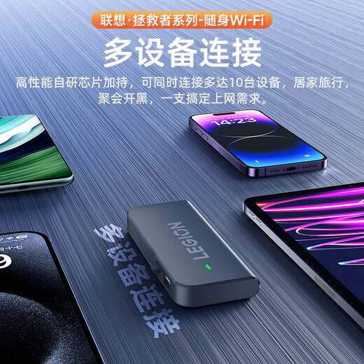 El móvil inalámbrico portátil wifi6 original de Lenovo admite la red sin tarjeta del dispositivo 5G que acompaña a la tarjeta de red inalámbrica portátil ilimitada para computadora portátil Tesoro de Internet modelo nacional 2025 Versión acelerada del Salvador wifi6+ actualizado Conmutación de red dual sin tarjeta - negro Garantía de renombre de Lenovo Prueba gratuita de 30 días - adecuado para ZTE, Apple y otros dispositivos 5g