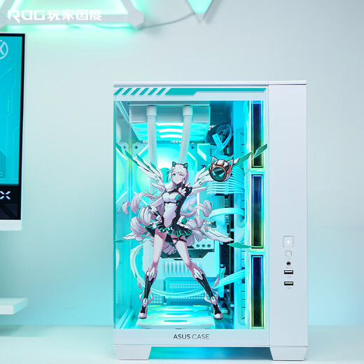 ASUS ROG Family Bucket [24 cuotas sin interés] RTX5080/5090D/5070TI/5060TI Tarjeta gráfica AMD Ryzen 9800x3d Consola Gaming Desktop Computer Máquina entera I7 14700KF+RTX5070 丨 5 Single Host Host