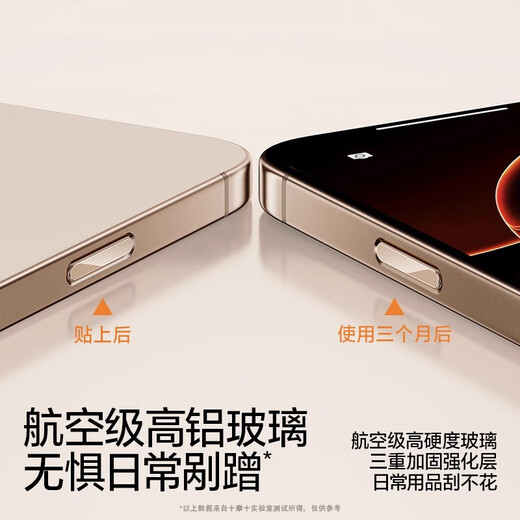Smorss【白色】适用苹果iPhone16promax拍照键钢化膜保护相机16按键贴16pro/16plus专用侧边保护套按键膜