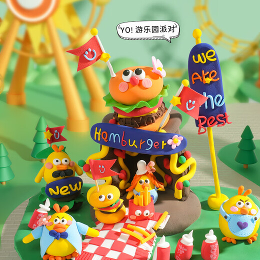 
Dream START Ultra Light Clay 24 Color Boxed Birthday Christmas Gift Safety Handmade Plasticine Colorful Mud Children's Toys Clay
