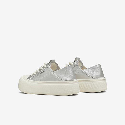 Heshe (Tata) Zapatos de suela grueso casual Zapatos para mujeres 2025 Summer CT701BM5 Plata 35