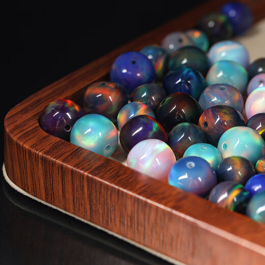 Knock Knock Love Opal old type beads loose beads play bracelet accessories single beads separated beads Opal Opal DIY accessories Iceland 6*7mm