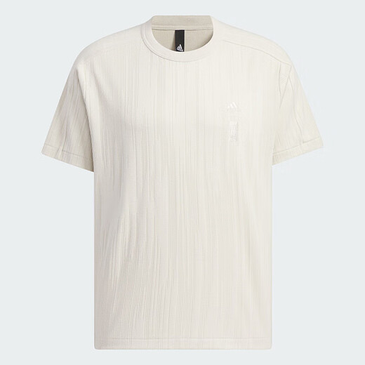 
Adidas casual short-sleeved T-shirt men's 2025 summer new sportswear Wuji series comfortable breathable round neck top IW1517 clear brown 2XL