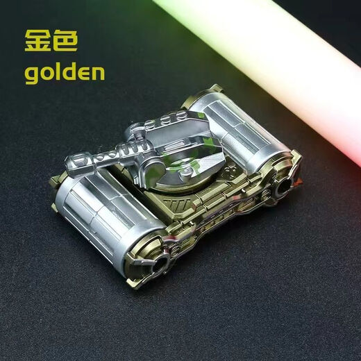 Senkaido's new product of children's creative mecha tank fingertip spinners transform into human decompression artifact to reduce pressure (military green) cool tank fingertip spinners
