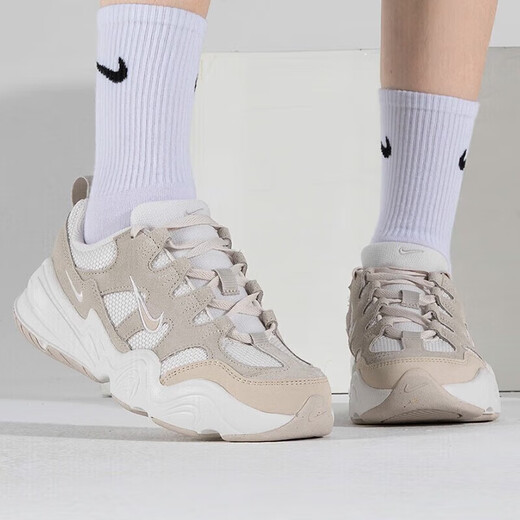Nike (Nike) Официальная женская обувь 2025 Летняя новая технология Hera Sports Retro Dad обувь кроссовки. Случайная обувь DR9761-002 Phantom Grey 36