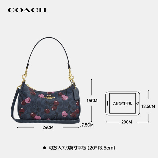 蔻驰（COACH）女包TERI腋下包休闲便携轻奢大牌包新款精品礼物女 CY694 IMDEI