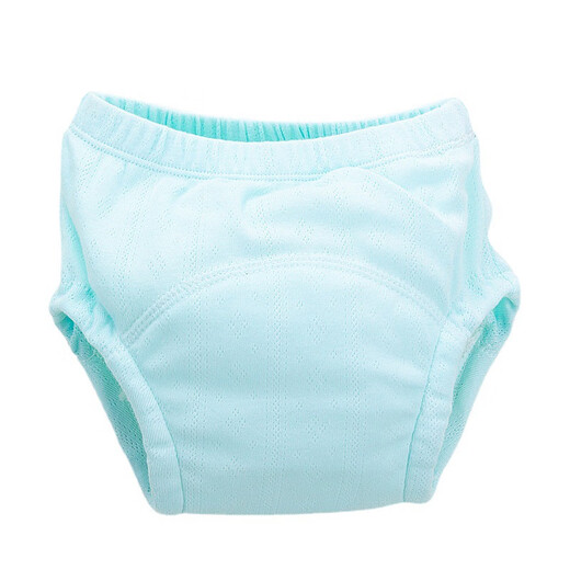 Babycoupe Baby Toilette Training Hosen Sommer Baby Kinder Windelhosen Waschbare Windel Artefakt 2 Packtuch Windel grün [geeignet für 6-15 Monate] 14-22jin [Jin entspricht 0,5 kg]
