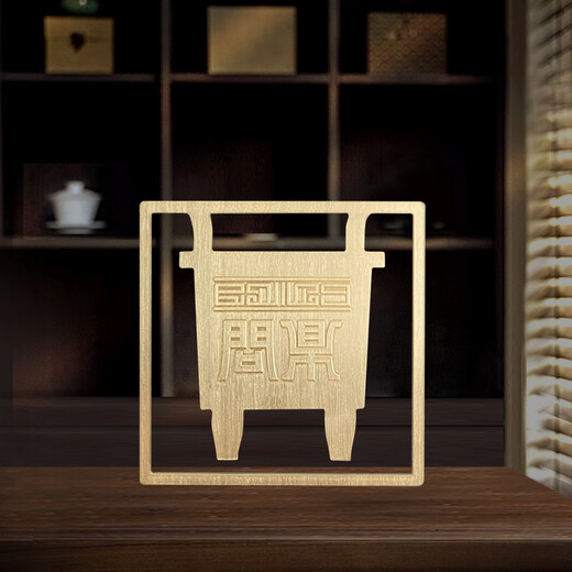 Etiquette hollow tripod pattern business inspirational greeting card tripod casting elegance chasing dreams peak creative greeting card corporate gift personal message high-end cultural greeting card gift box stationery gift souvenir sharp suit notebook + signature pen + copper book buckle + bookmark + U disk