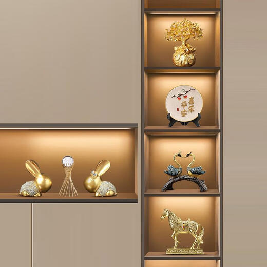 Manta (MANTA) modern simple light luxury artistic ornaments living room study bookshelf bookcase new house home decoration band-guitarist