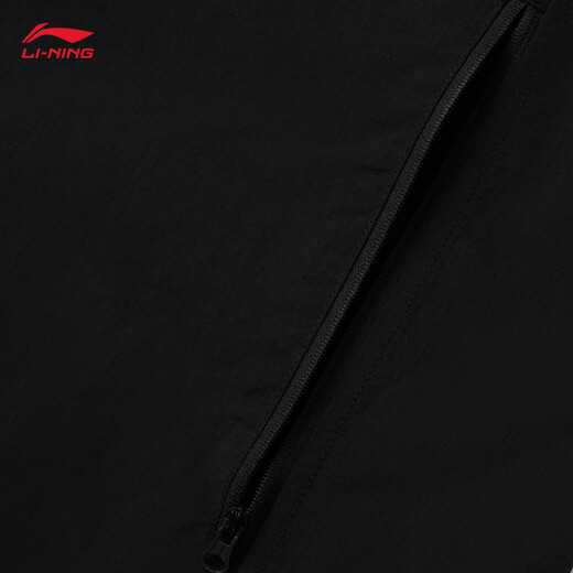 Li Ning sports windbreaker jacket soft shell men's 25 new waterproof breathable versatile hooded jacket AFDV457