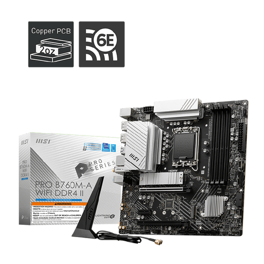 MSI (MSI) 12/13/14. Generation CPU Motherboard Set I3 13100F 14100F 12100F gestreutete Tabletten Pro B760M-A WiFi DDR4 II I3-12100 gestreutete Tabletten