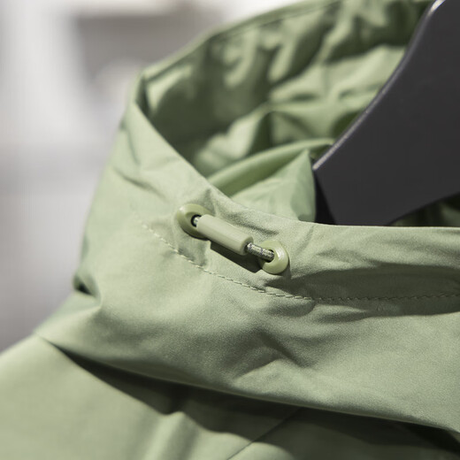 Li Ning Sport Wind Breaker für Frauen 2025 neue Gruppenkaufserie Wasserresistente Strickjacke mit Kapuze-Jacke Afdv698 Afdv698-6 Bean Green L.