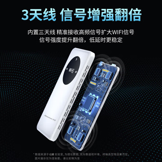 纽曼 随身wifi可移动无线wifi6免插卡上网宝随行无线上网卡便携式车载4g无限路由器全国通用流量2025款
