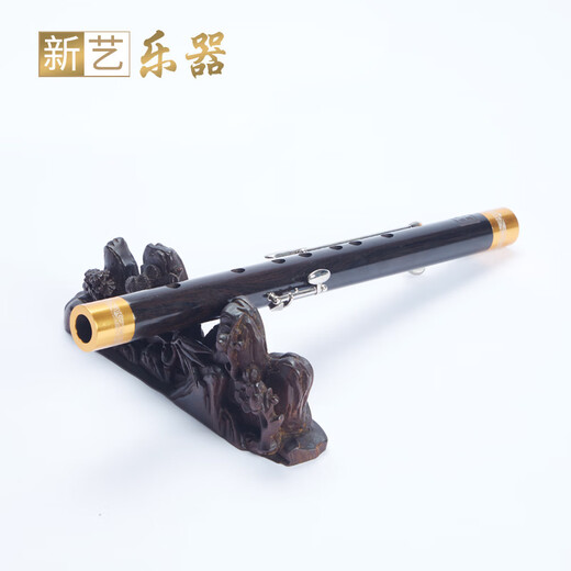 悦律加键管子乐器催泪管单管筚篥成人专业演奏可吹正音4低音3加键 紫檀木 加键降B调