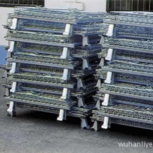 定制供应仓储笼，折叠设计搬运方便，堆垛稳固，专业厂家制造 12189-5.4