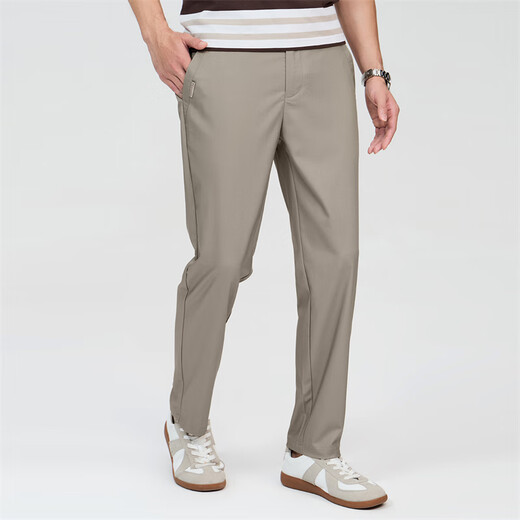 Tanzen mit dem Wolf [Ice Ammoniakfaser] hautfreundliche atmungsaktive Casualhose für Männer vielseitige Kumpelhosen 701 Khaki 30